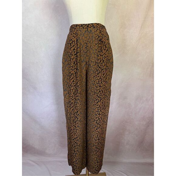 Vintage Cheetah Print Slacks - Picture 1 of 5